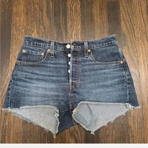 Levi's Dark Blue Denim Jeans